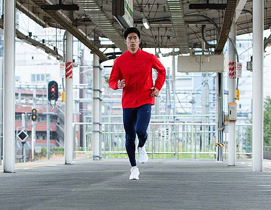 asics running underwear