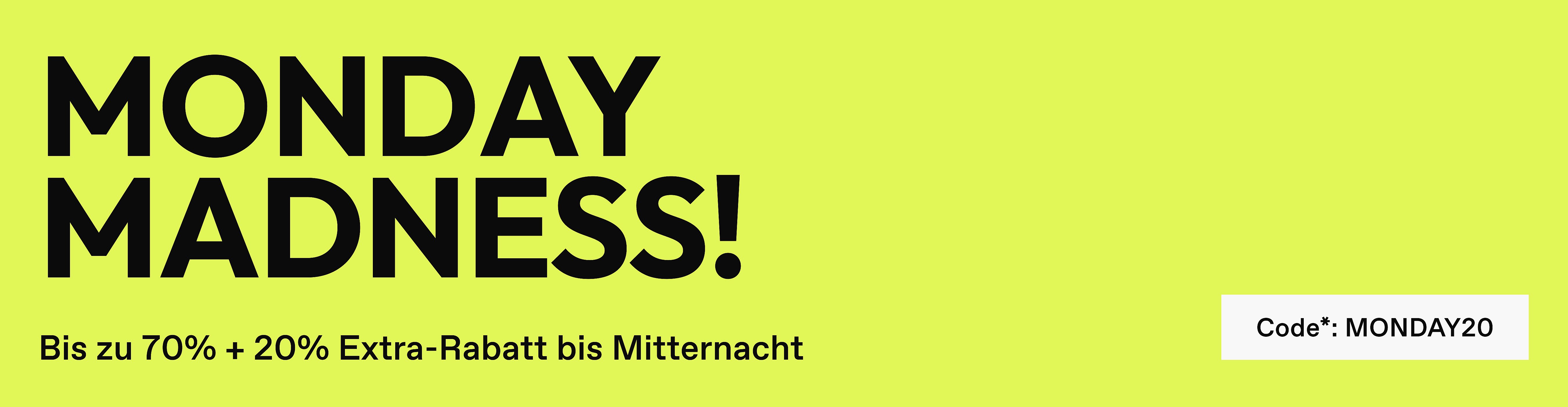 Banner, das für den Deal des Tages wirbt