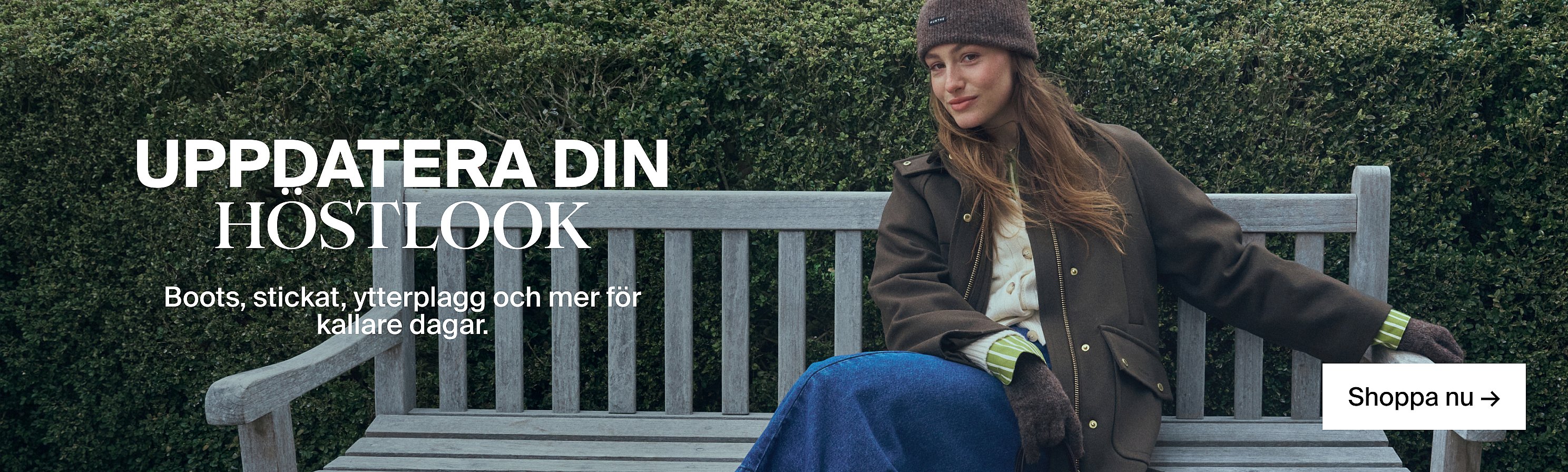 Uppdatera din höstlook. Handla dam nu.
