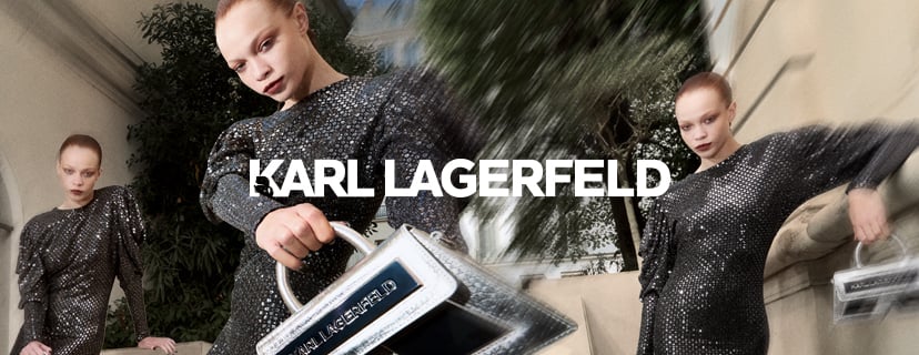 Karl Lagerfeld K/Signature Small Boucle Women's Saddle Bag